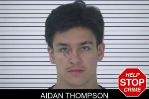 Aidan Thompson mugshot