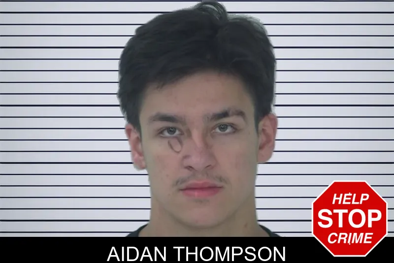 Aidan Thompson mugshot
