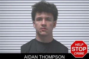 Aidan Thompson mugshot
