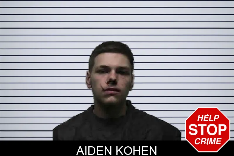 Aiden Kohen mugshot