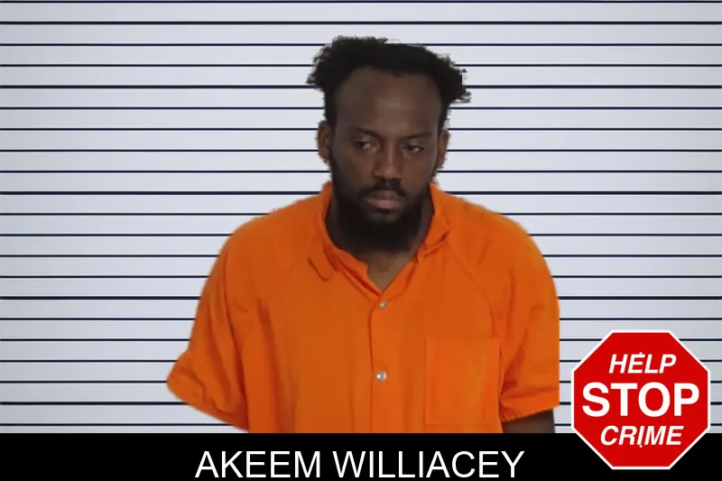 Akeem Williacey mugshot