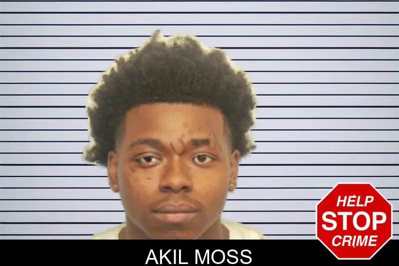 Akil Moss mugshot