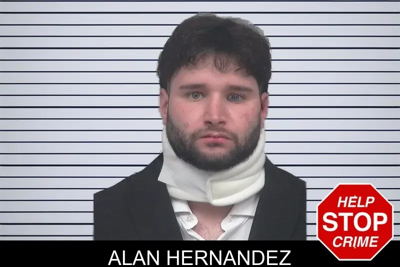 Alan Hernandez mugshot