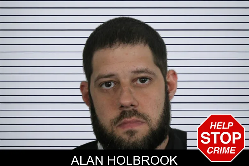 Alan Holbrook mugshot