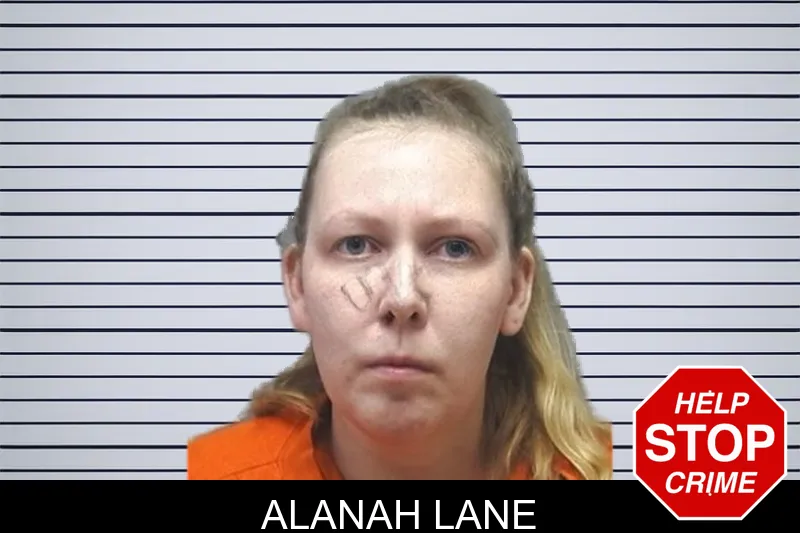 Alanah Lane mugshot