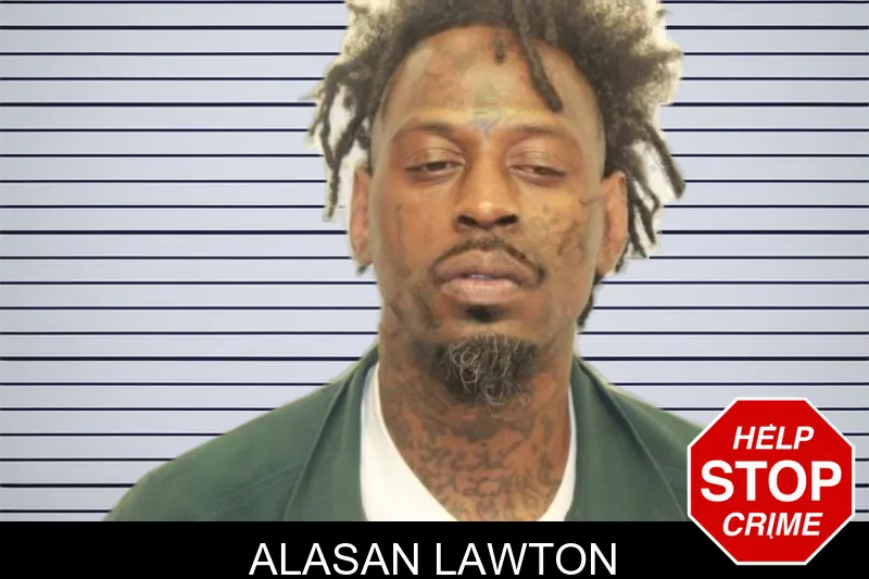 Alasan Lawton mugshot