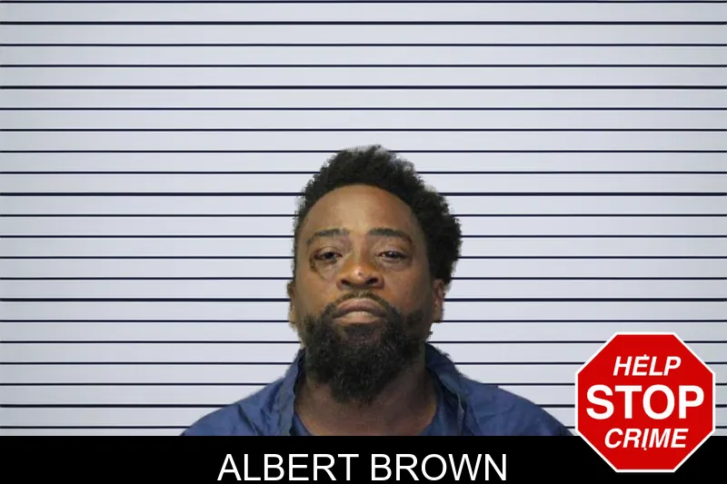 Albert Brown mugshot