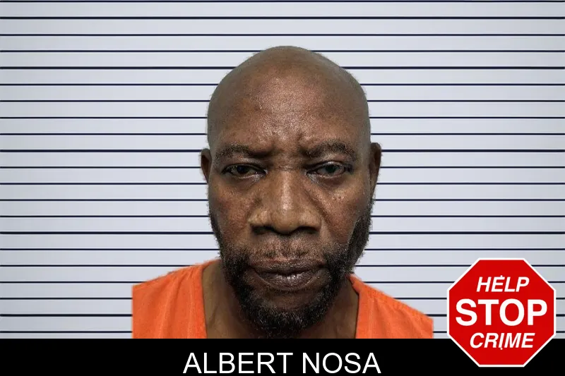 Albert Nosa mugshot