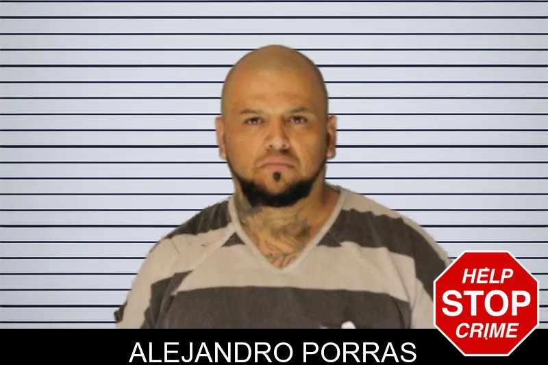 Alejandro Porras mugshot