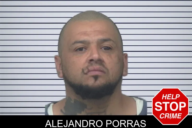 Alejandro Porras mugshot