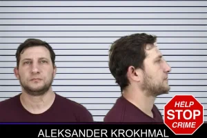 Aleksander Krokhmal mugshot