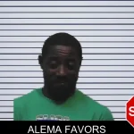 Alema Favors mugshot