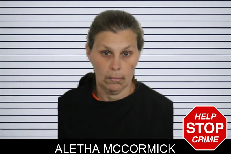 Aletha McCormick mugshot