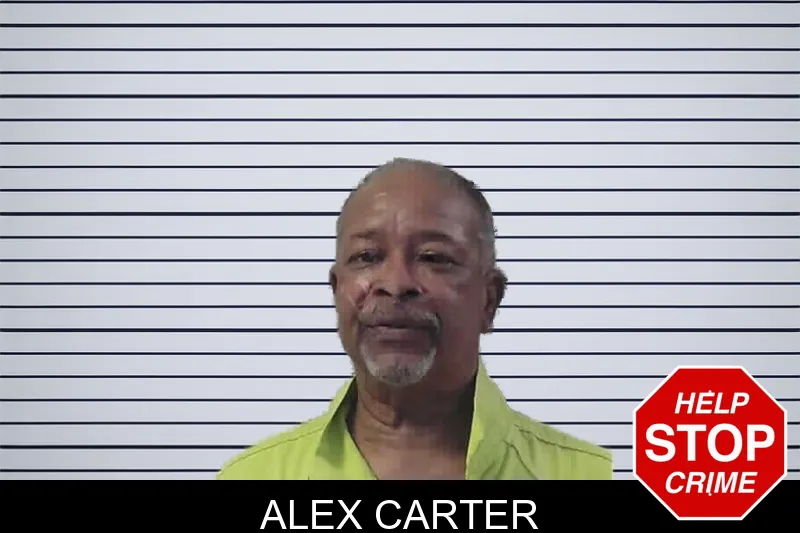 Alex Carter mugshot