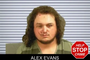 Alex Evans mugshot