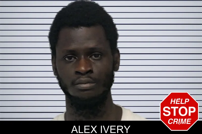 Alex Ivery mugshot