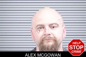 Alex McGowan mugshot