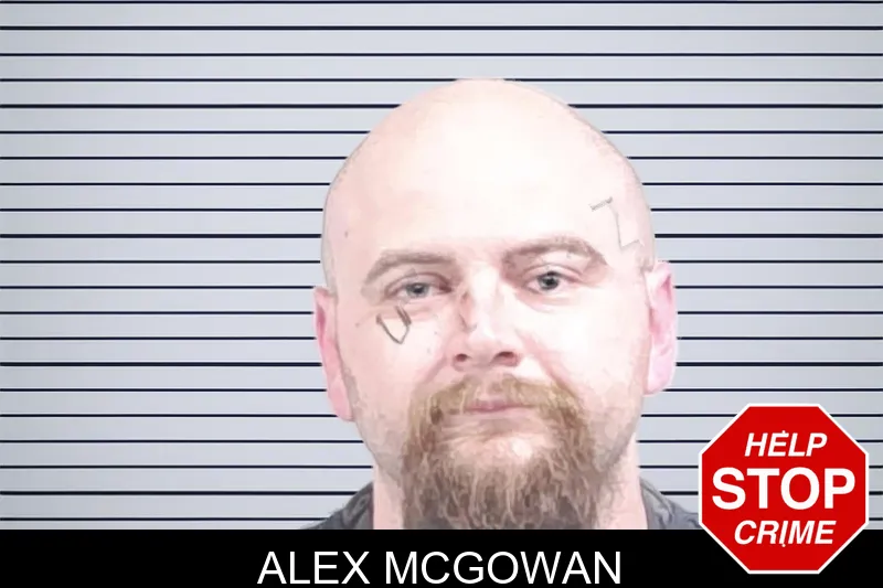 Alex McGowan mugshot