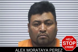 Alex Morataya Perez mugshot