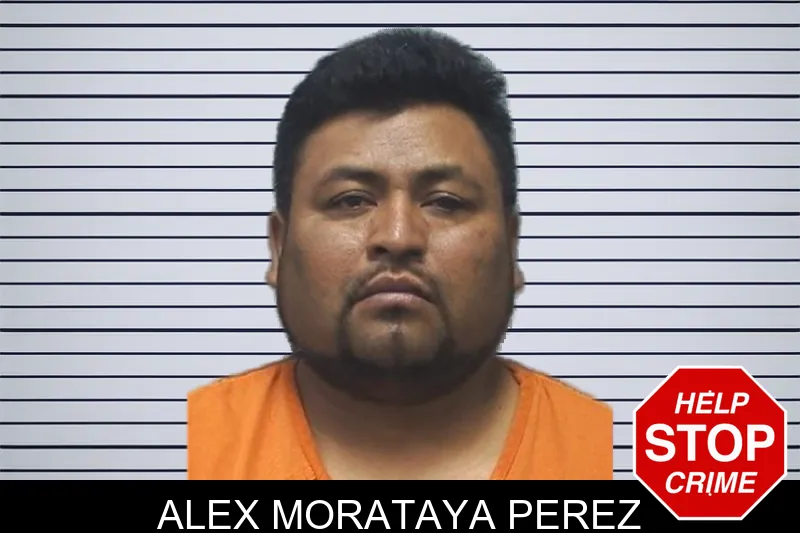 Alex Morataya Perez mugshot