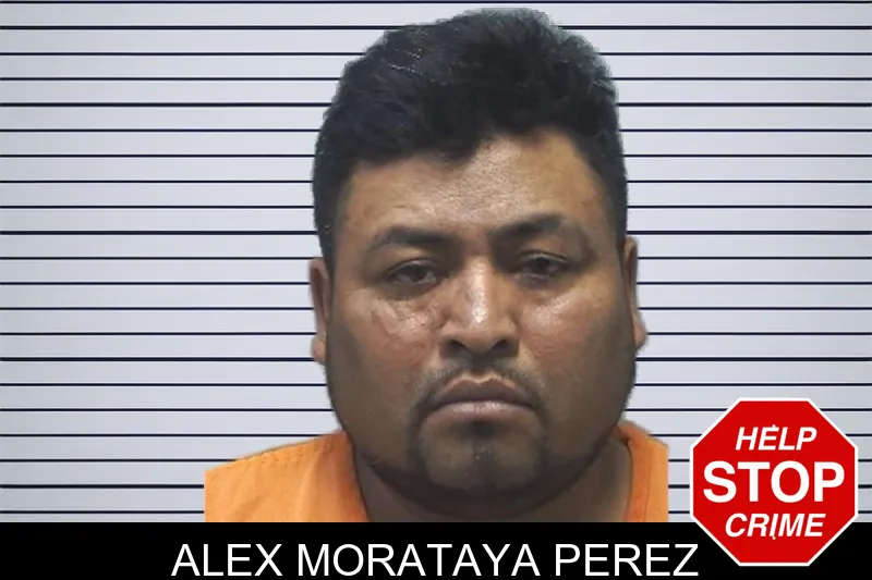 Alex Morataya Perez mugshot