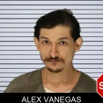 Alex Vanegas mugshot