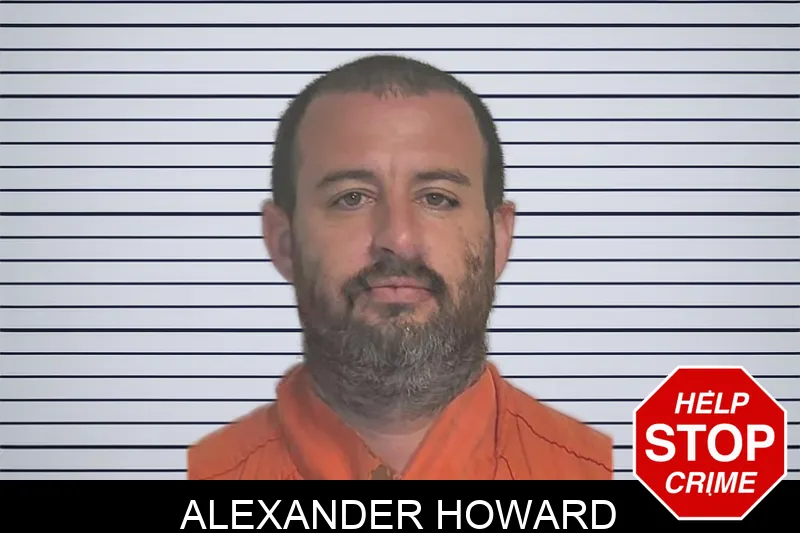 Alexander Howard mugshot