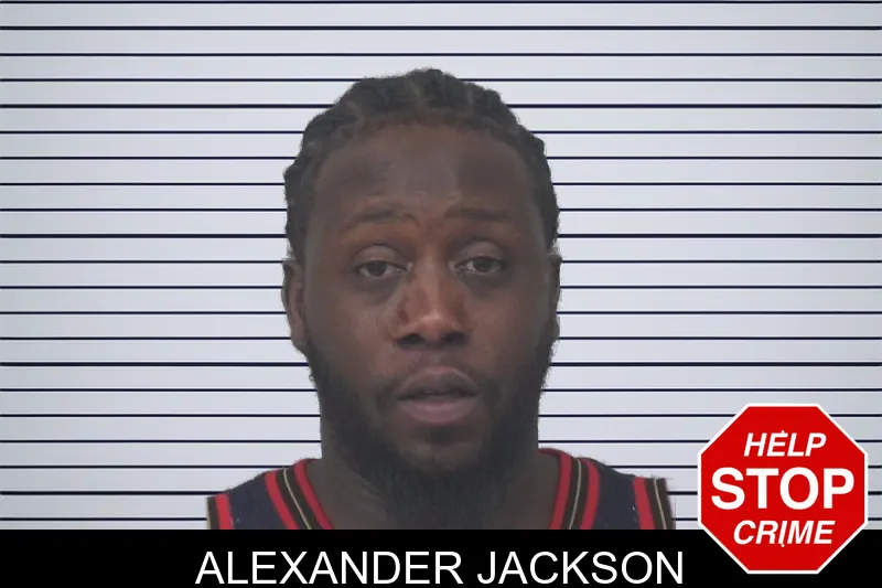 Alexander Jackson mugshot