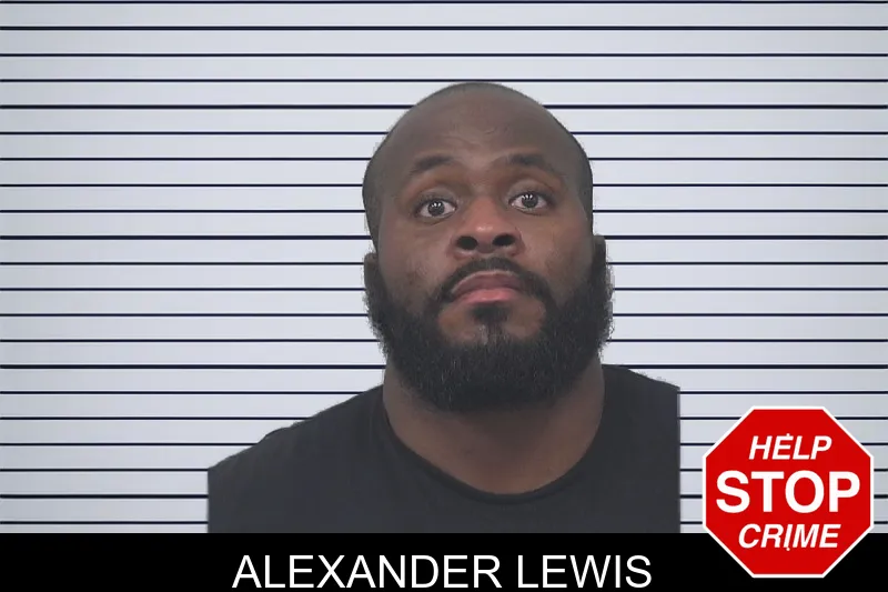Alexander Lewis mugshot