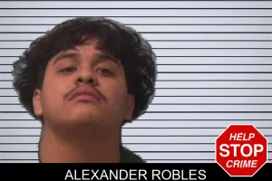 Alexander Robles mugshot