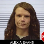 Alexia Evans mugshot