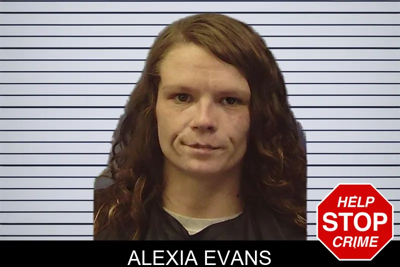 Alexia Evans mugshot