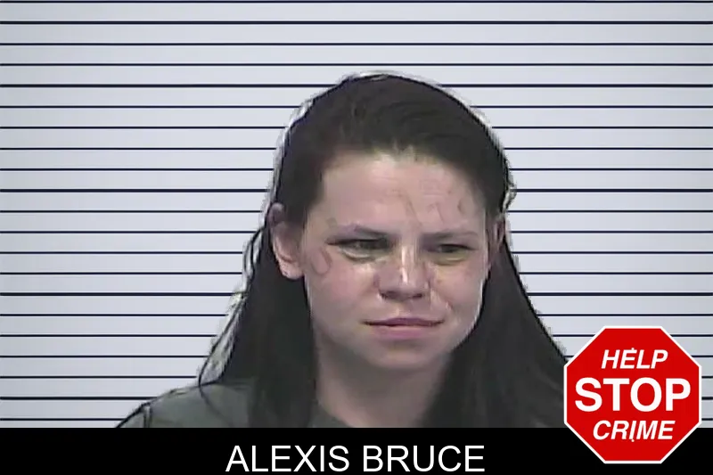 Alexis Bruce mugshot