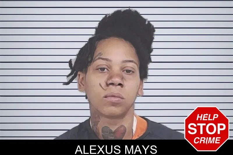 Alexus Mays mugshot