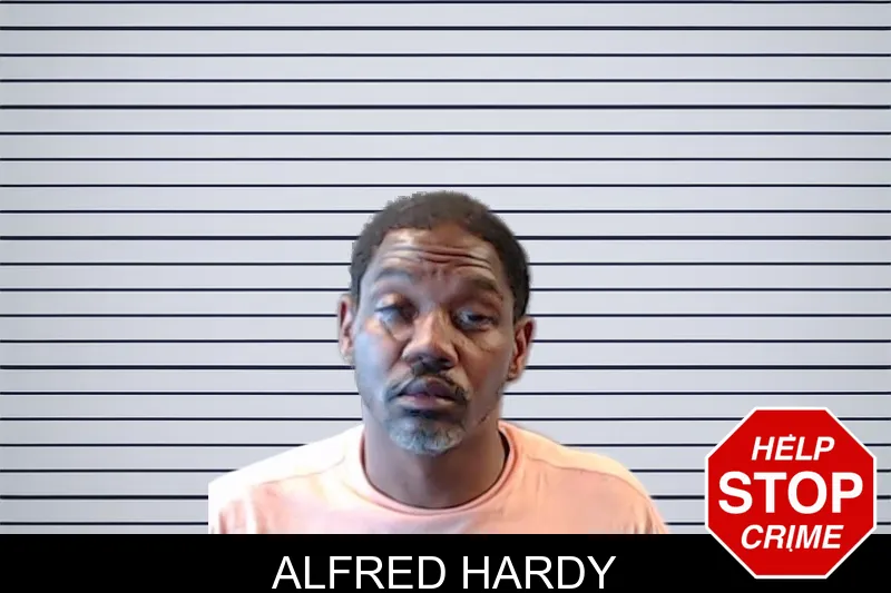 Alfred Hardy mugshot