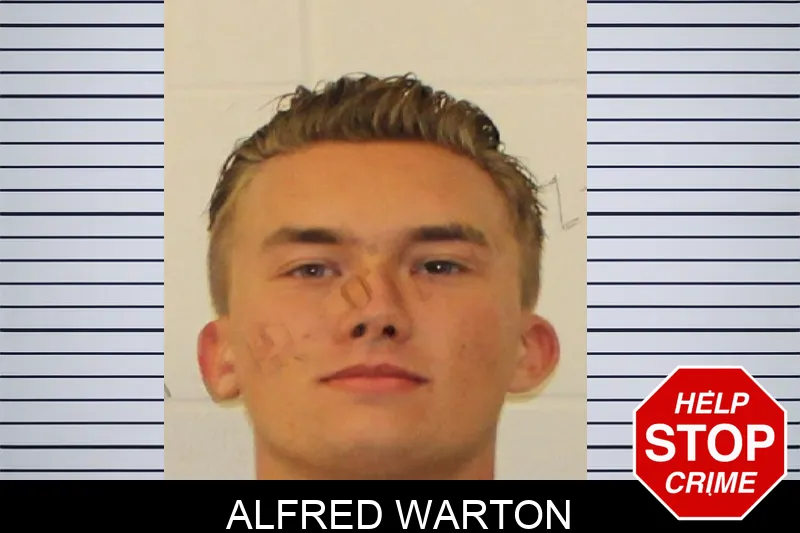 Alfred Warton mugshot