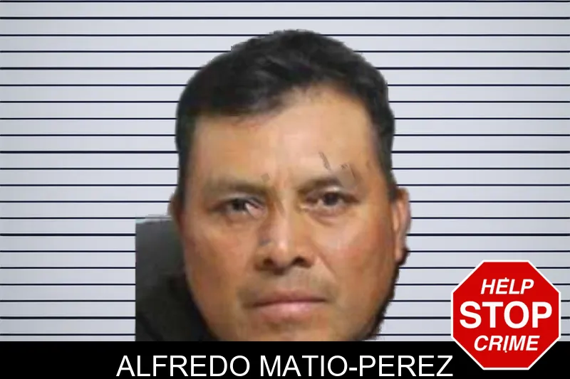 Alfredo Matio-Perez mugshot
