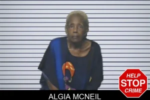 Algia McNeil mugshot