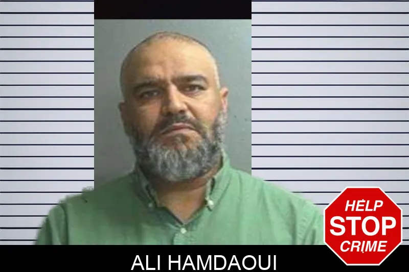 Ali Hamdaoui mugshot