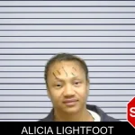 Alicia Lightfoot mugshot