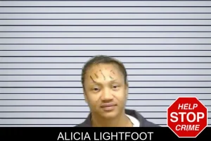 Alicia Lightfoot mugshot