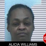 Alicia Williams mugshot