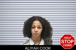 Aliyah Cook mugshot