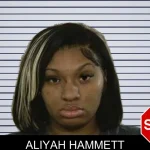 Aliyah Hammett mugshot