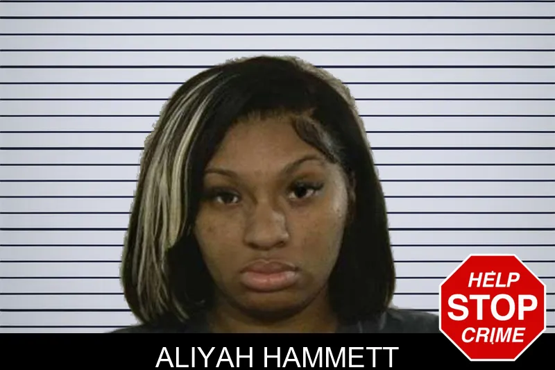 Aliyah Hammett mugshot