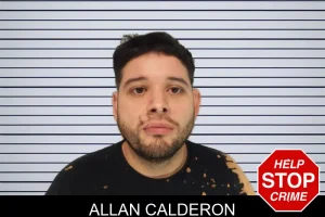 Allan Calderon mugshot