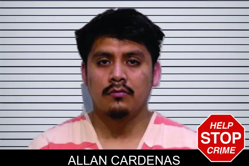 Allan Cardenas mugshot