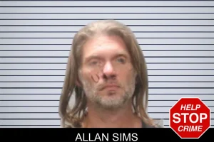 Allan Sims mugshot