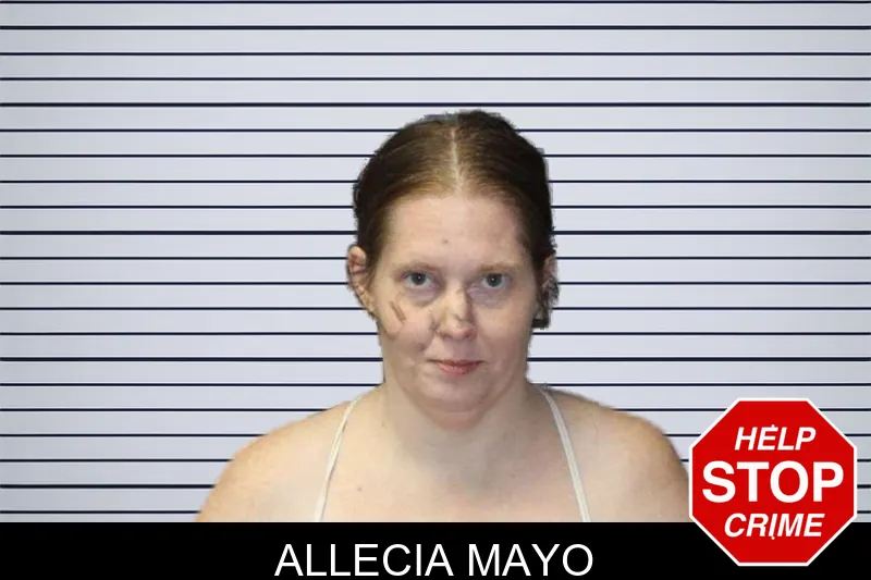 Allecia Mayo mugshot – Thomas County , Georgia Allecia Mayo mugshot