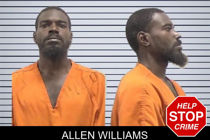 Allen Williams mugshot
